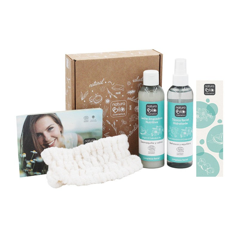 Caja Limpieza Facial Regalo Diadema Naturabio
