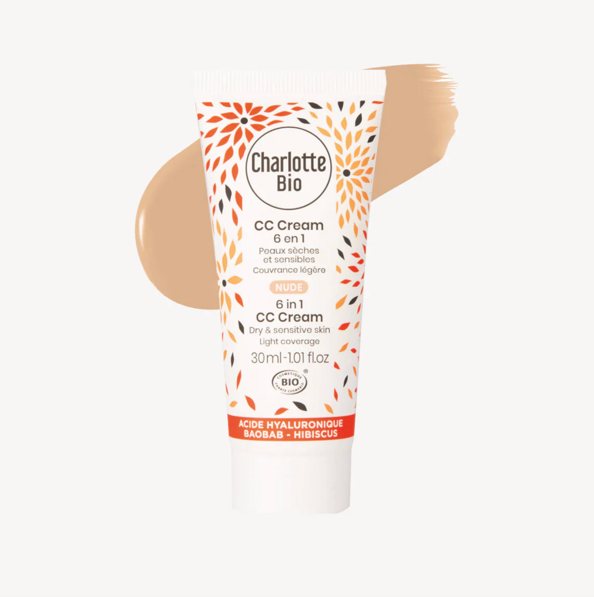 CC Cream Bio Tono Nude – Piel media Charlotte Bio