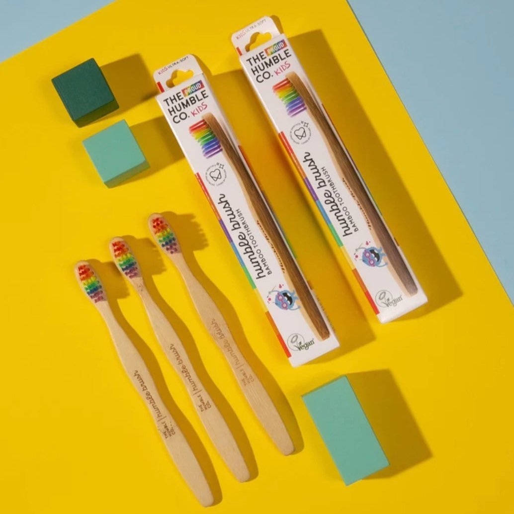 Cepillo Dientes Bambú Ultra-Soft Niños The Humble co.