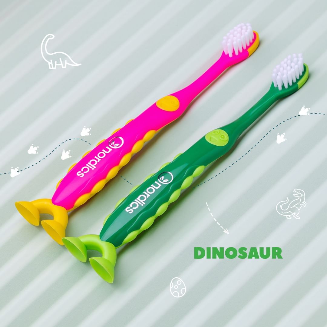 Cepillo Dientes Infantil Premium Dino Super Soft 6.900 Nordics