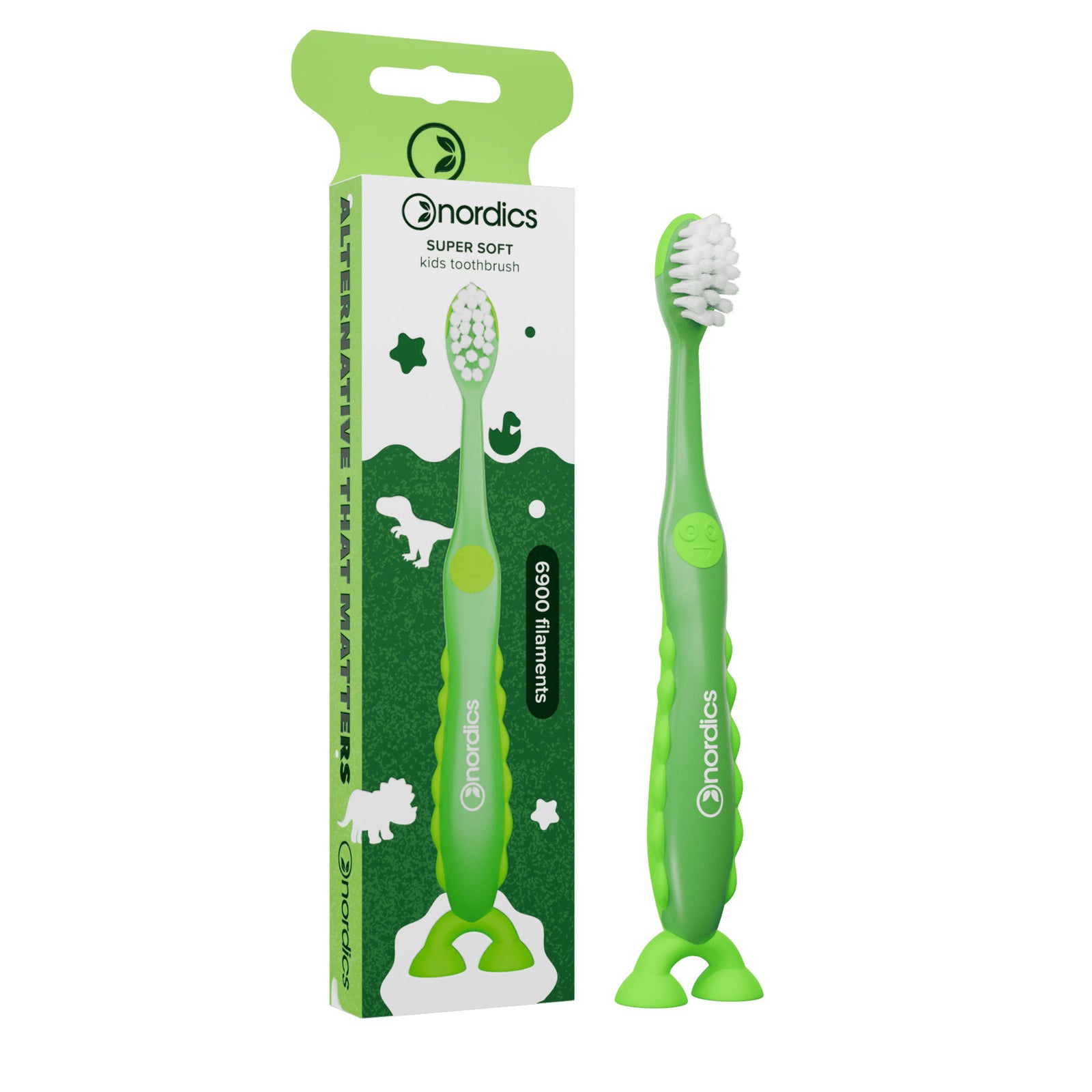 Cepillo Dientes Infantil Premium Dino Super Soft 6.900 Nordics
