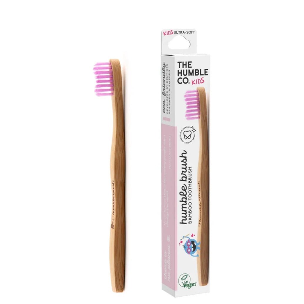 Cepillo Dientes Bambú Ultra-Soft Niños The Humble co.