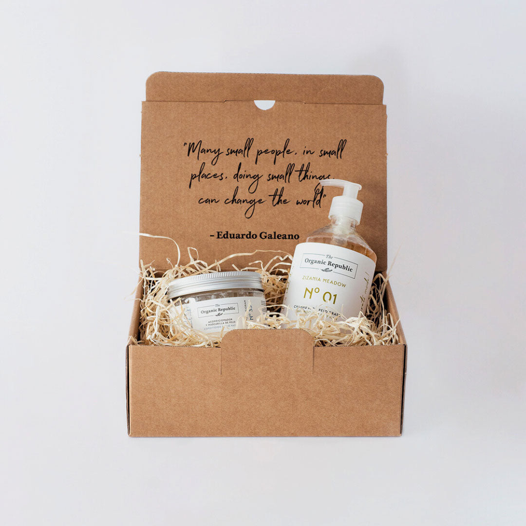 Pack Champú Cabello Graso + Acondicionador y Mascarilla The Organic Republic