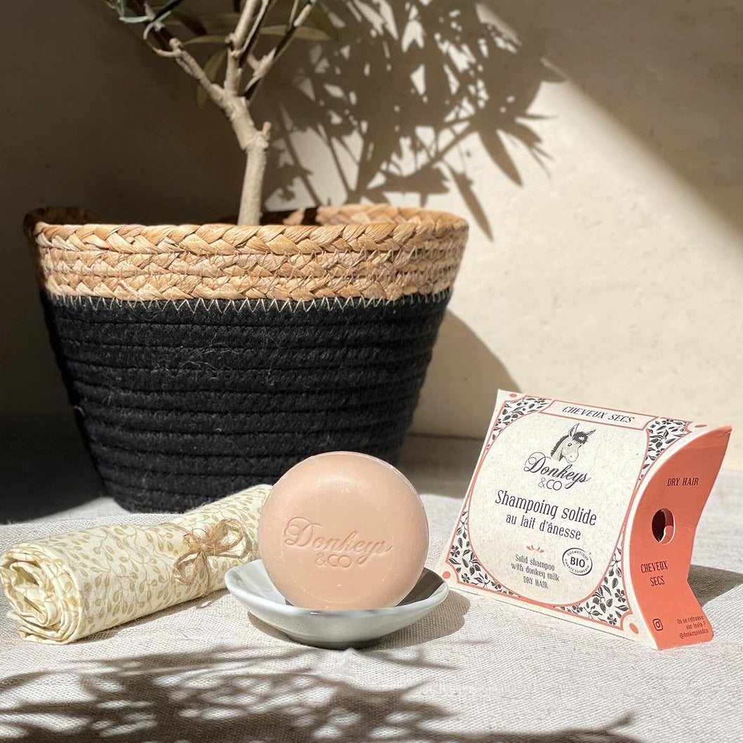 Champú Sólido Leche Burra Cabello Seco Donkeys and Co