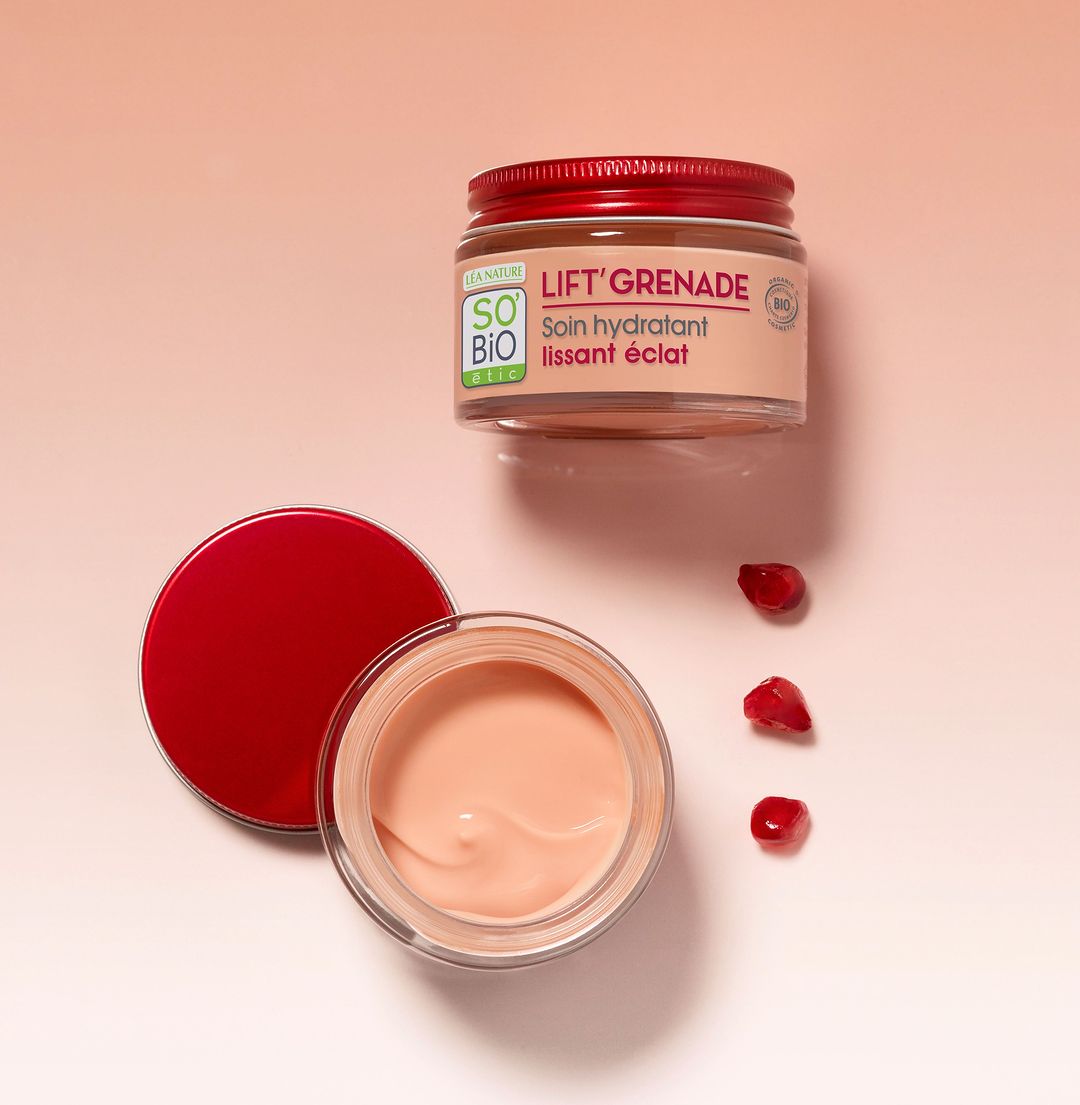 Crema Hidratante Suavizante Radiante Lift Grenade So'Bio