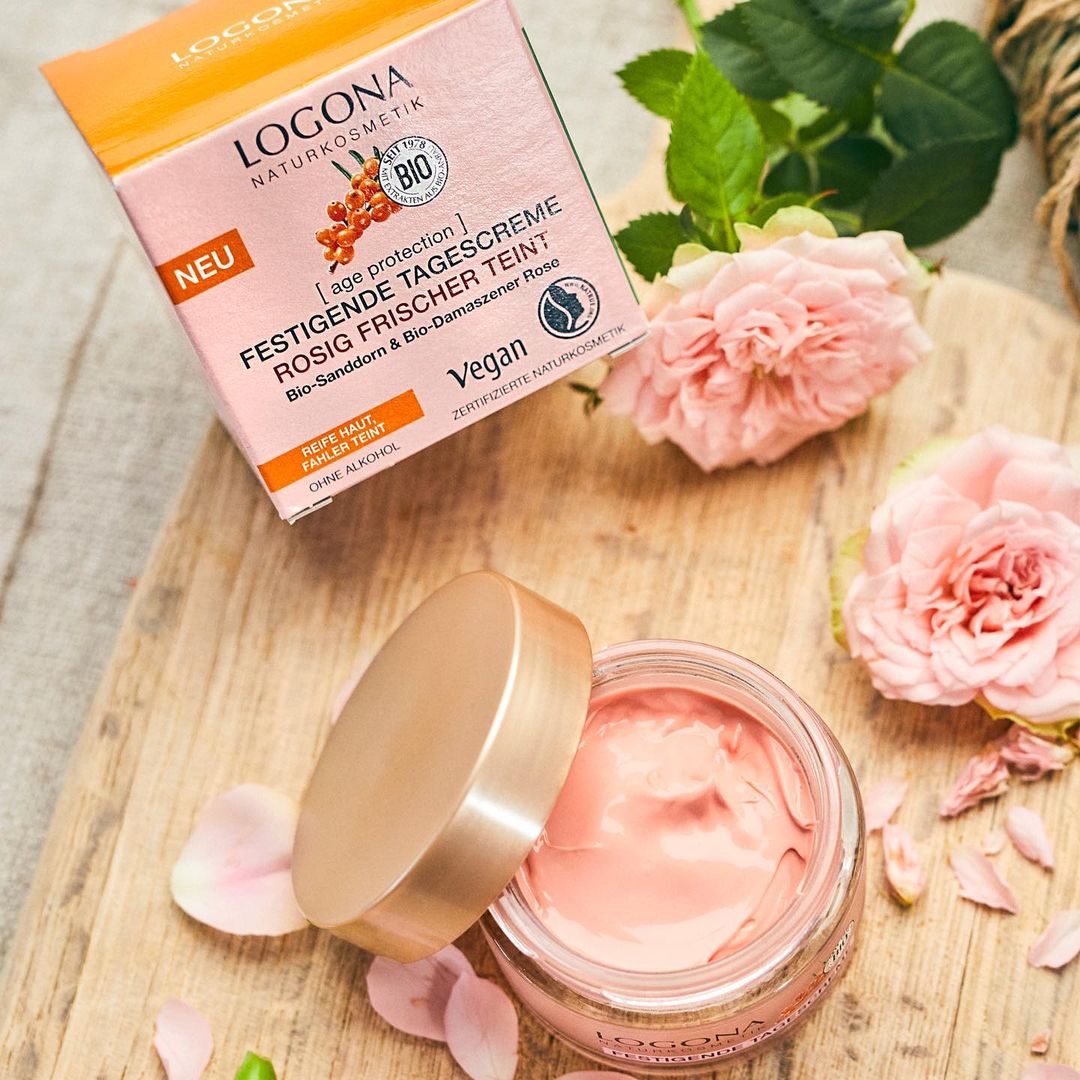 Crema de Día Reafirmante Rosada Age Protection Logona
