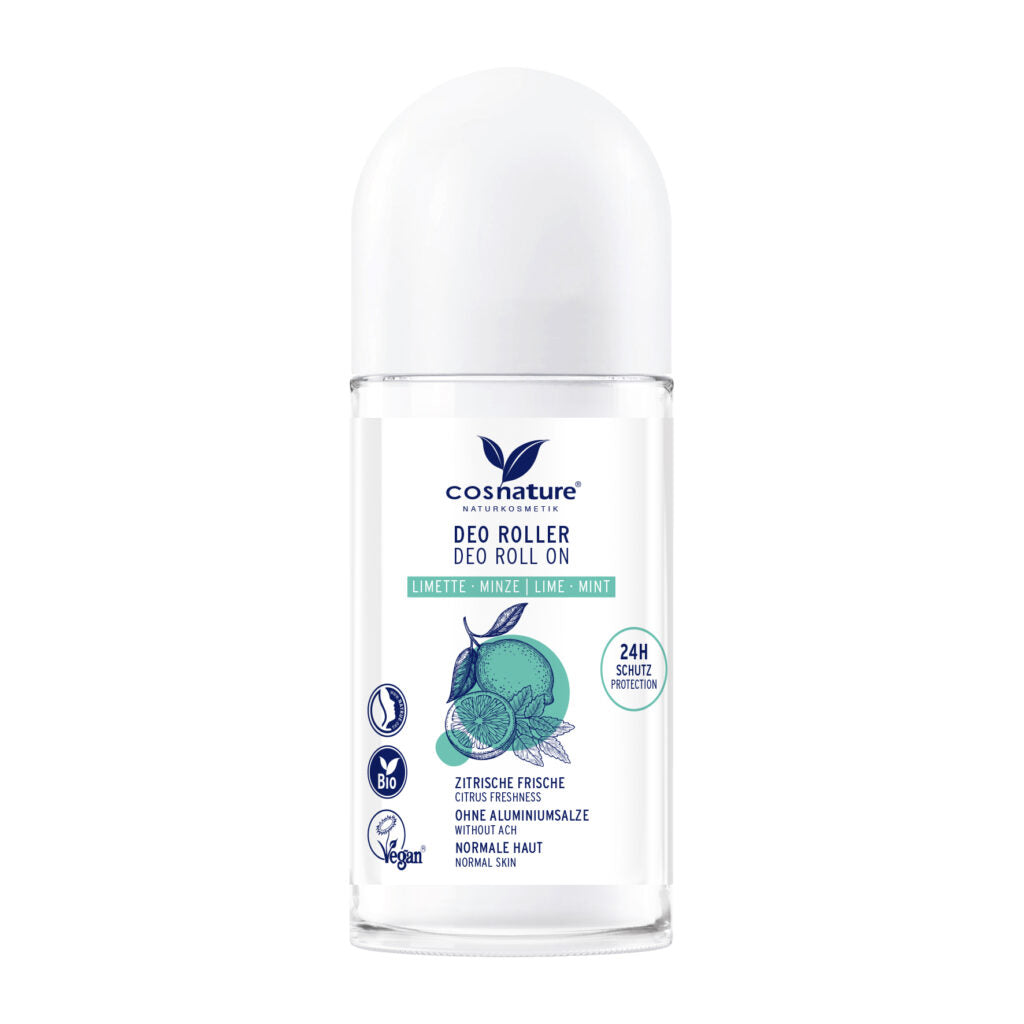 Desodorante Roll-On Lima y Menta Cosnature