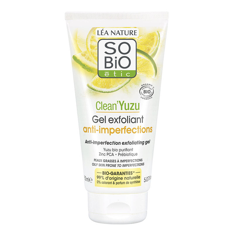 Gel Exfoliante Anti-Imperfecciones Clean&#39;Yuzu So&#39;Bio