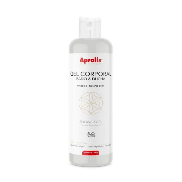 Gel de Ducha y Baño Aprolis Bee con Propóleo y Naranjo Dulce Intersa