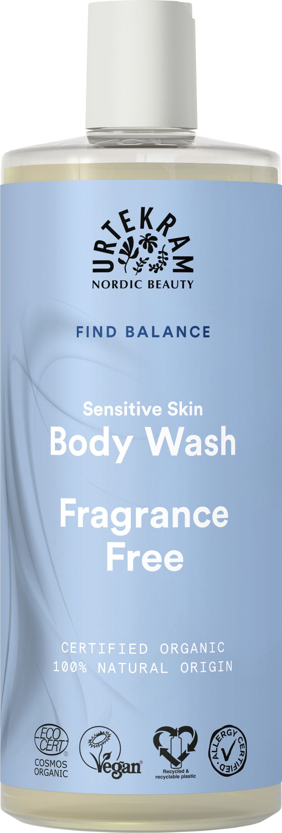 Gel Baño No Perfume Urtekram