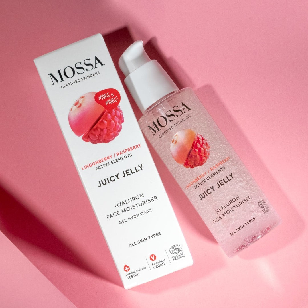 Gel Hidratante Facial de Ácido Hialurónico Juicy Jelly Mossa