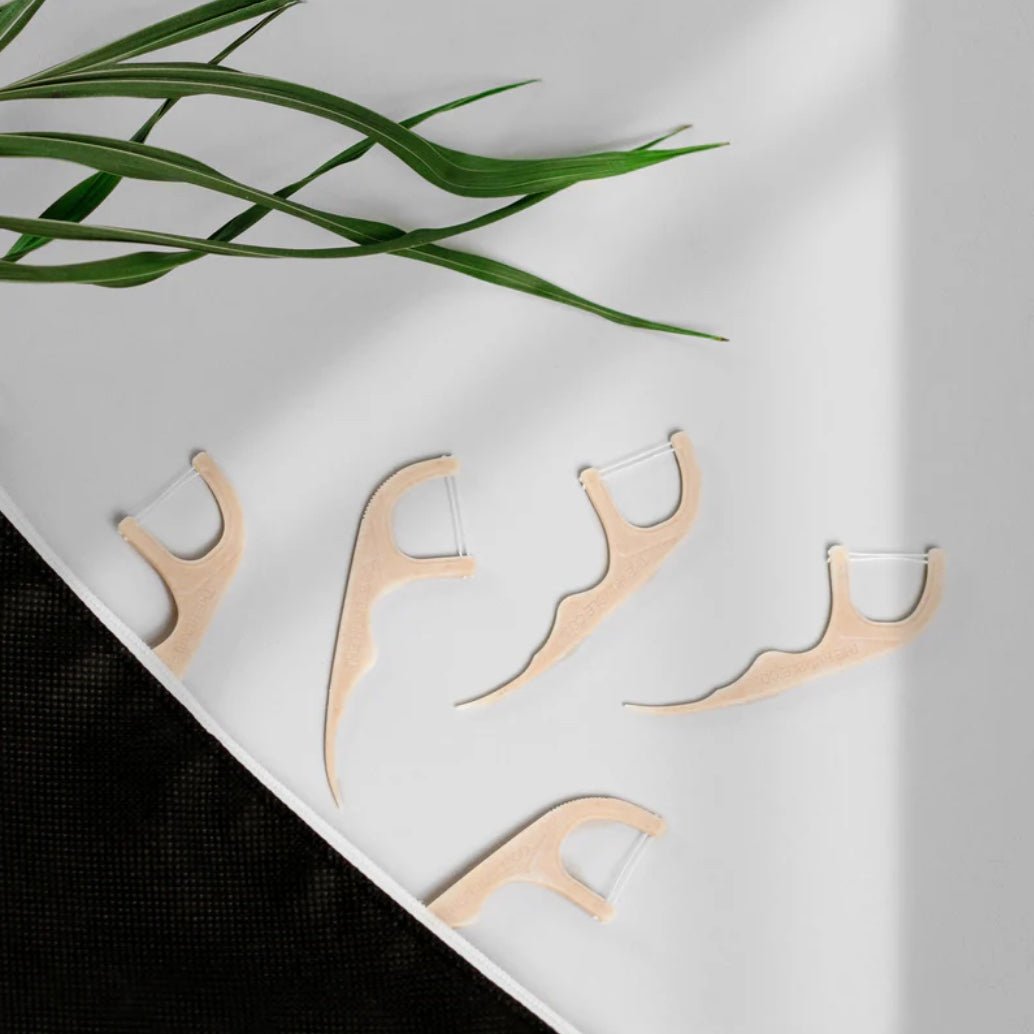 Hilo Dental con Mango Menta-Doble The Humble co.