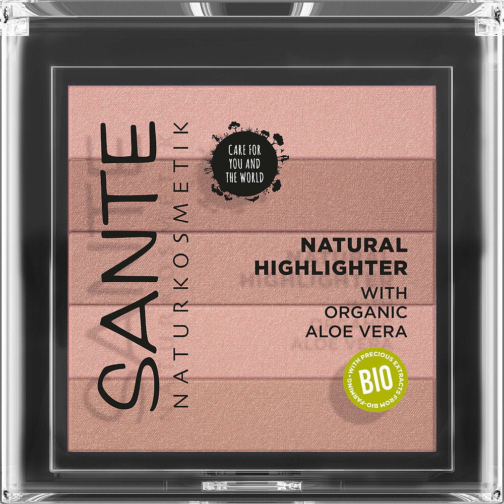 Polvos Iluminadores Beautifying 5 Tonos Sante