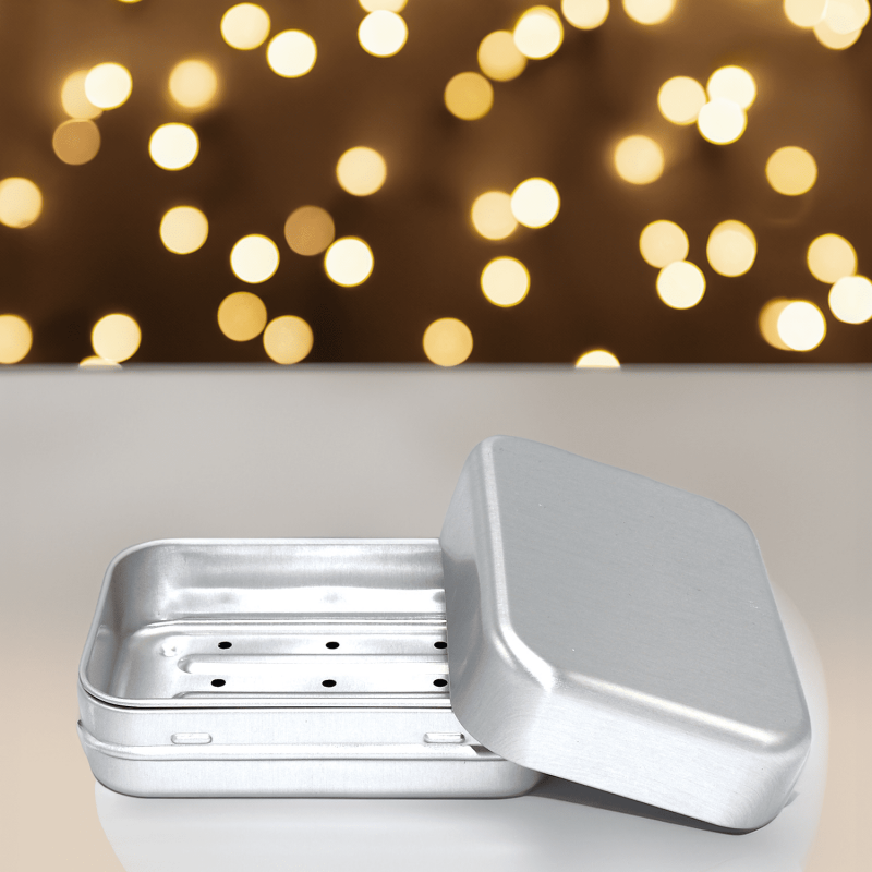 Jabonera Aluminio Rectangular Lamazuna