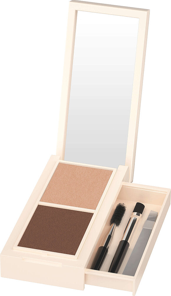 Kit Cejas Profesional 2 Tonos con Pincel y Pinzas Sante