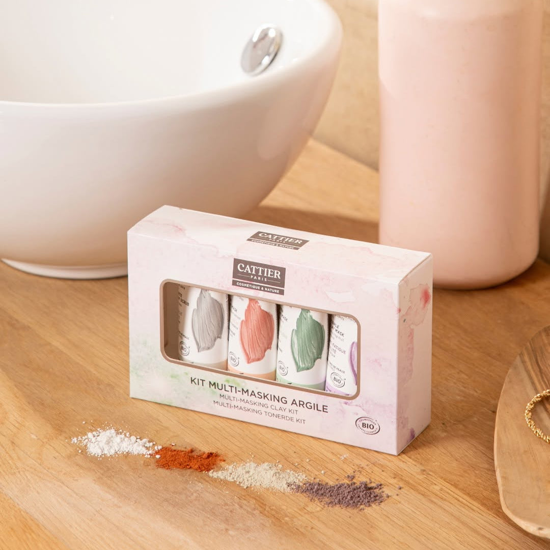 Kit Multimascarillas Arcilla Cattier