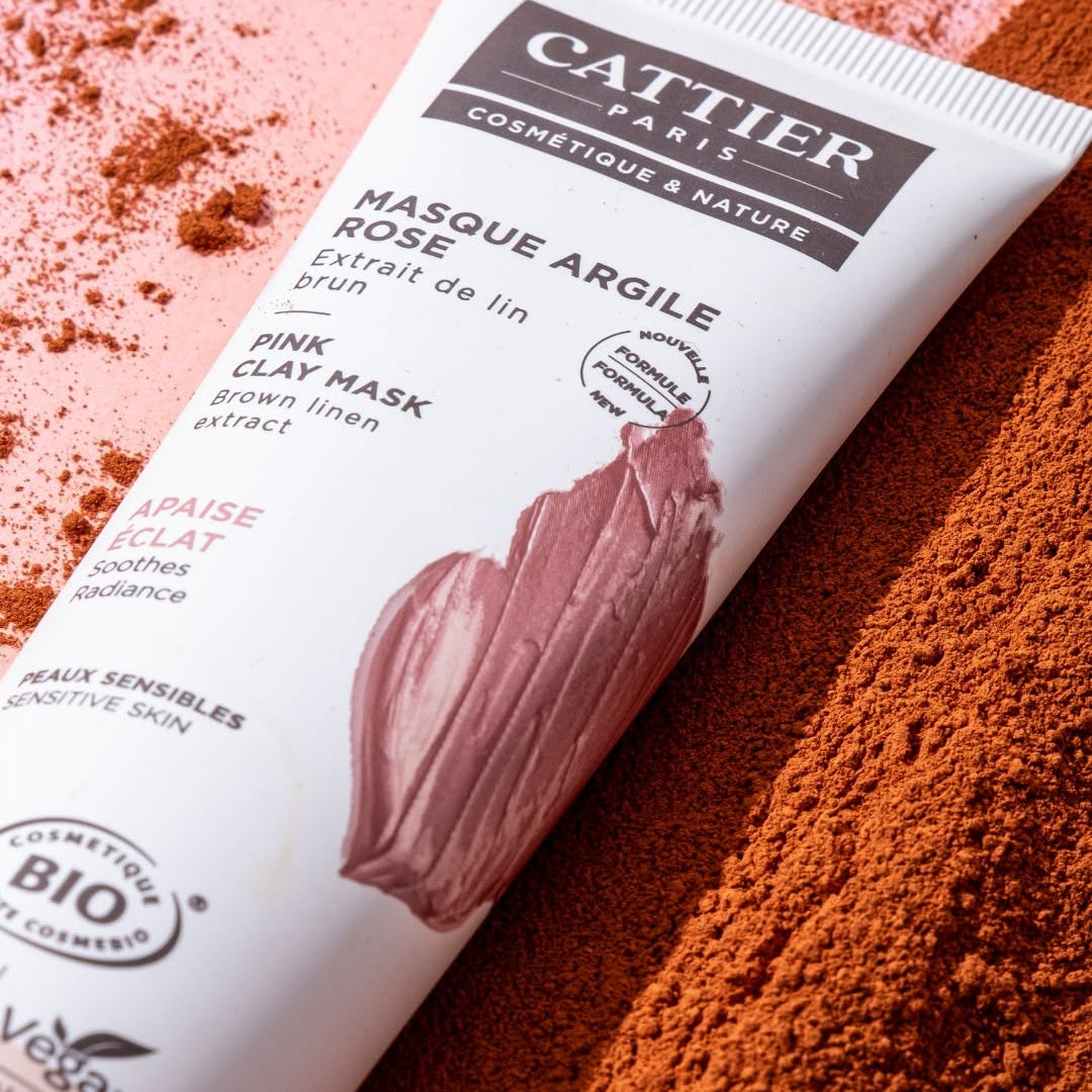 Mascarilla Arcilla Rosa Piel Sensible Cattier