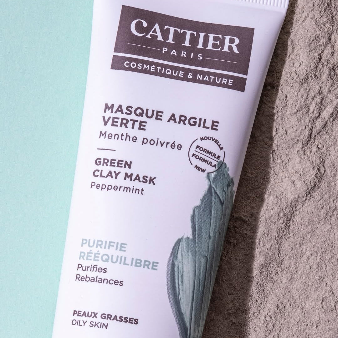 Mascarilla Arcilla Verde Piel Mixta y Grasa Cattier