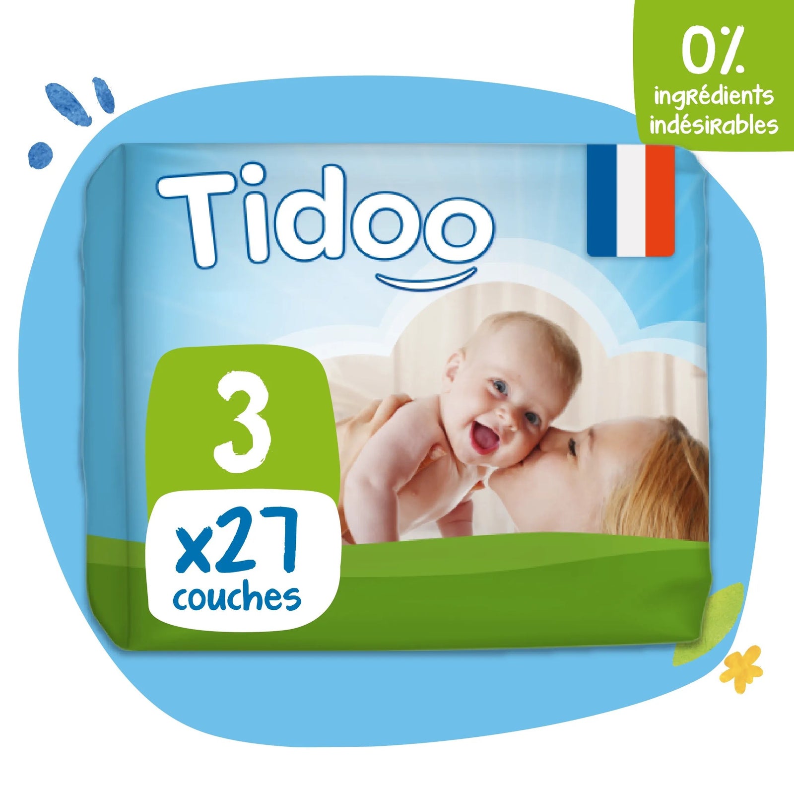Pañales Naturales Tidoo Talla 3