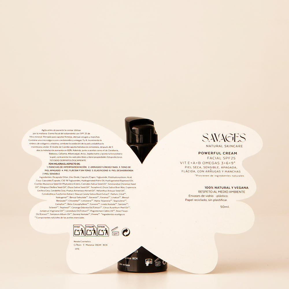Powerful Cream Facial SPF25 Savages