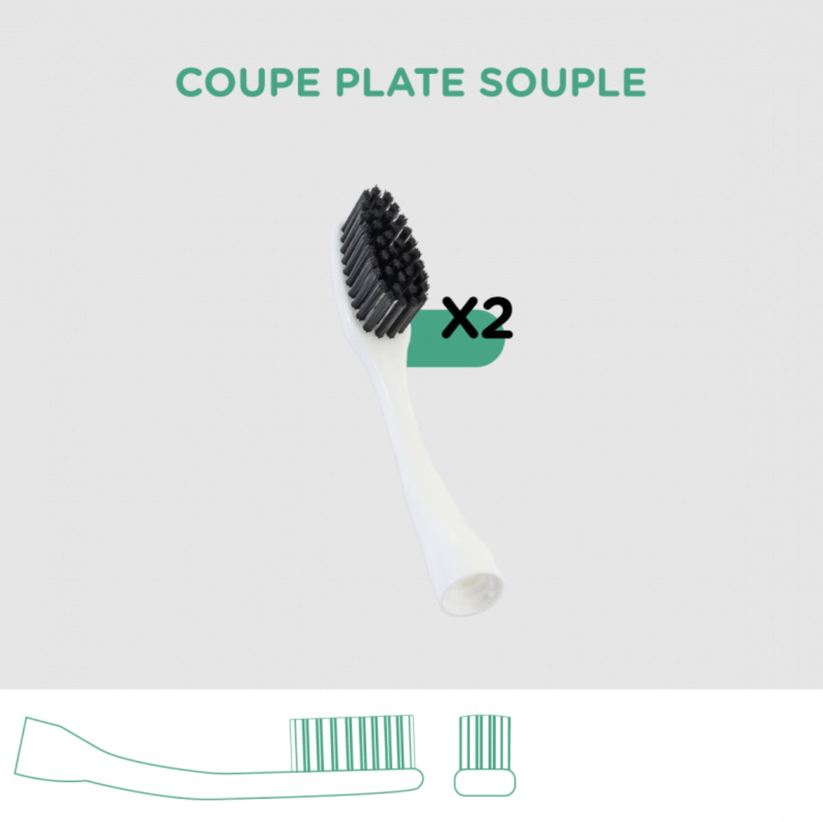 Cabezales Intercambiables Cepillo Edith Soft Bioseptyl