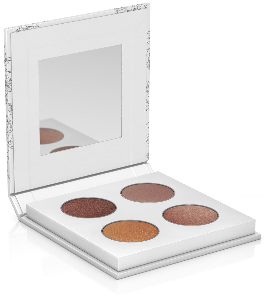 sombras de ojos marrones