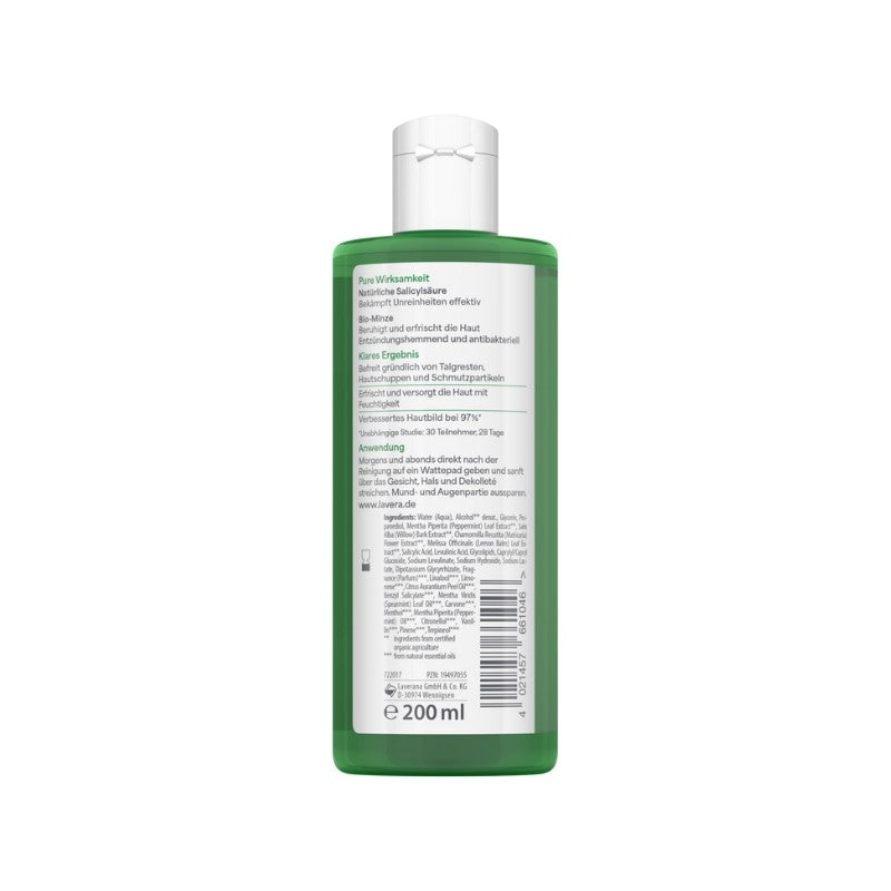 Tónico Purificante Pure Beauty de lavera