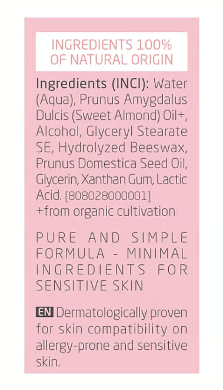 Crema Facial Calmante de Almendra Weleda