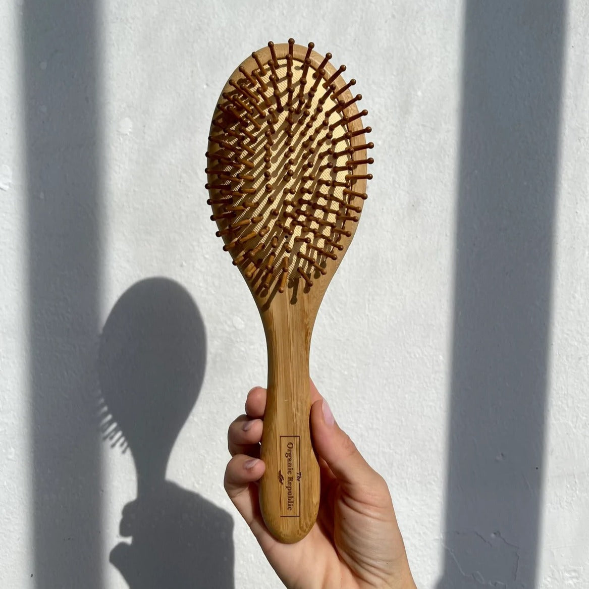 Cepillo de Pelo de Bambú The Organic Republic