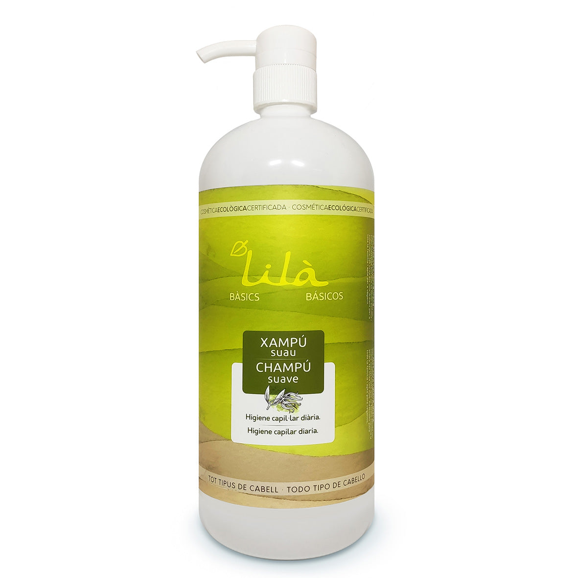 Champú Natural Suave Lilà Cosmètics