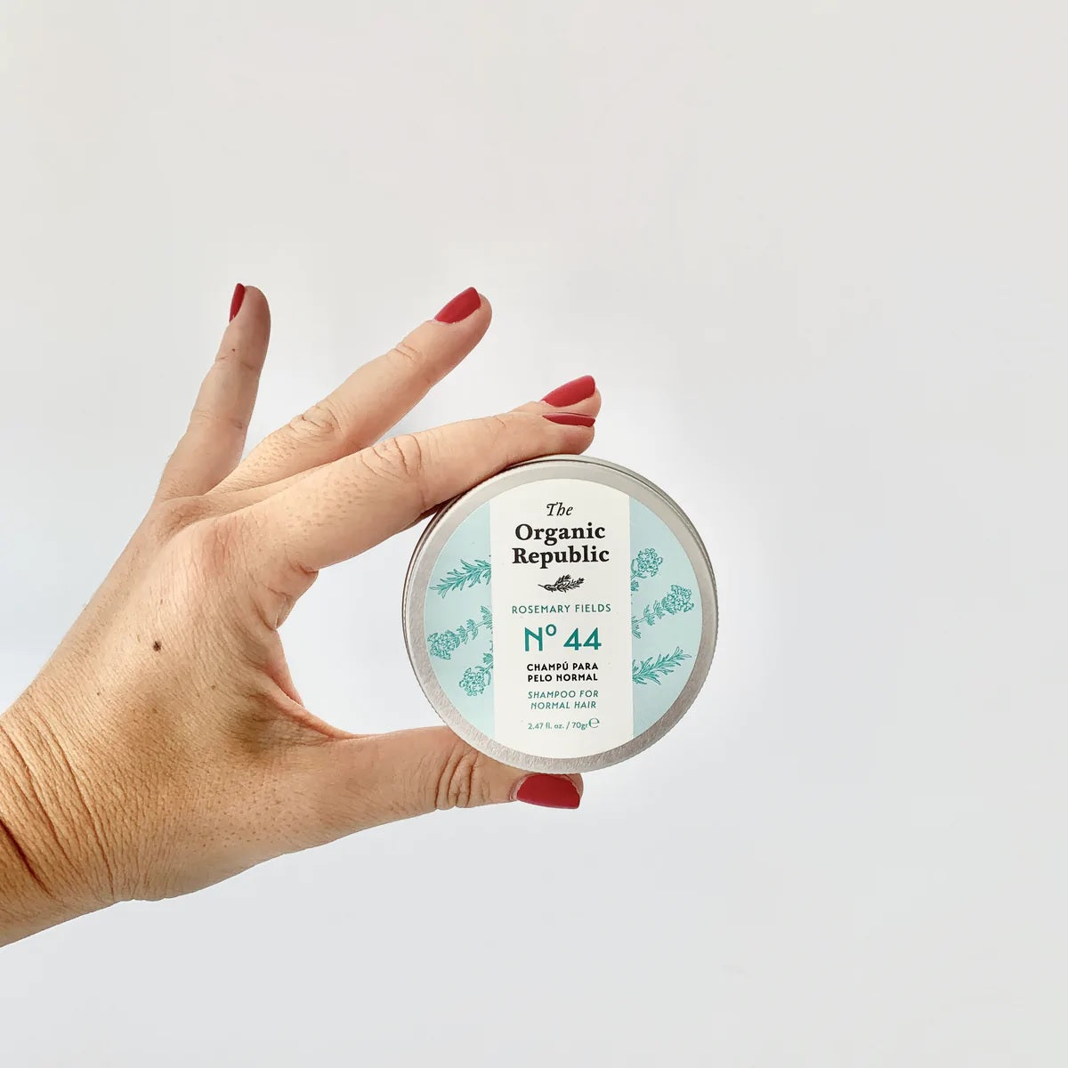 Champú Sólido Para Pelo Normal The Organic Republic 70 g