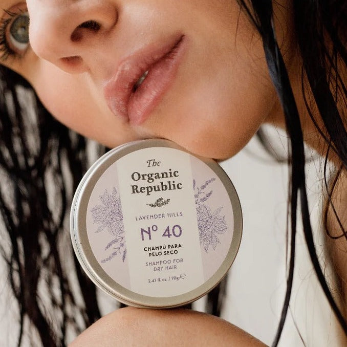 Champú Sólido Para Pelo Seco The Organic Republic 70 g