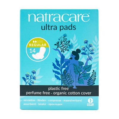 Compresas Ecológicas Ultra Regular con Alas Natracare
