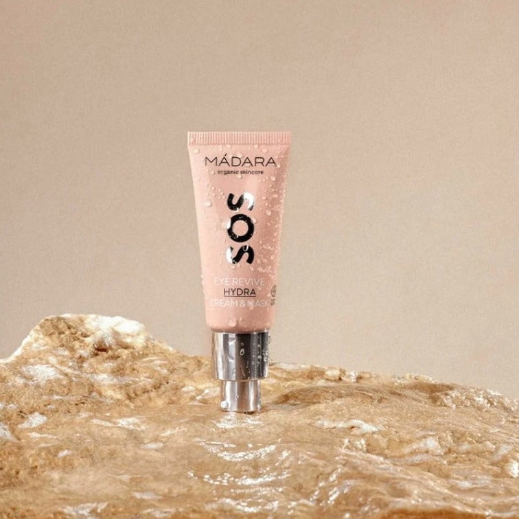 Crema y Mascarilla Contorno de Ojos Eye Revive Hydra SOS Piel Sensible Mádara