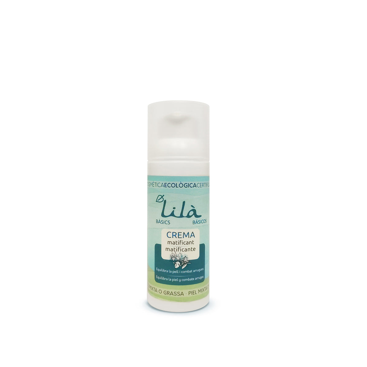 Crema Facial Matificante Lilà Cosmètics