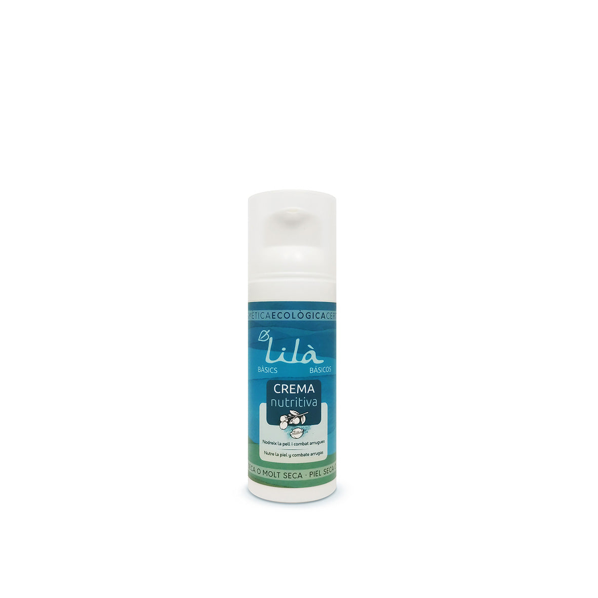 Crema Facial Nutritiva Natural Lilà Cosmètics