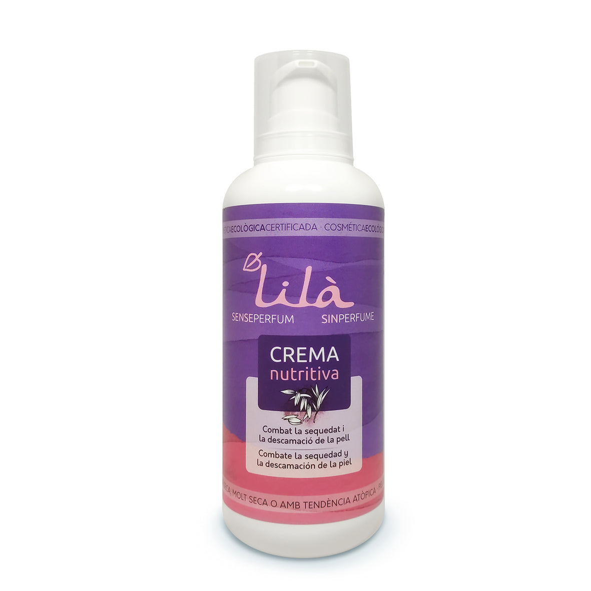 Crema Nutritiva Sin Perfume Lilà Cosmètics