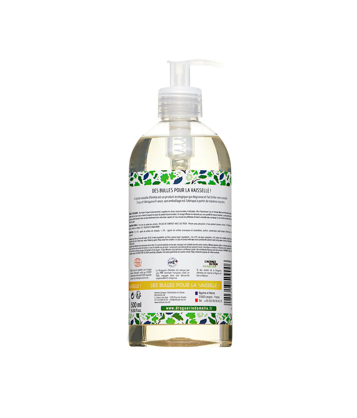 Jabón Liquido Lavaplatos Amélie