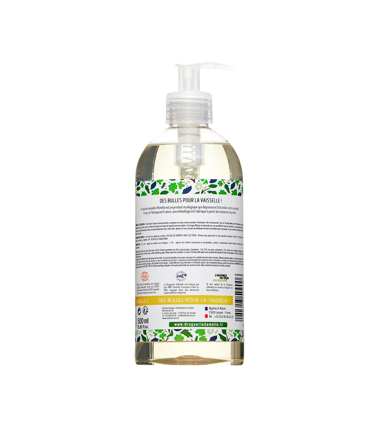 Jabón Liquido Lavaplatos Amélie