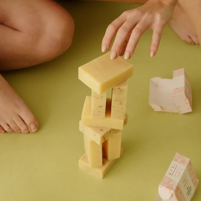 Jabón Sólido Rosa Mosqueta The Organic Republic 100 g