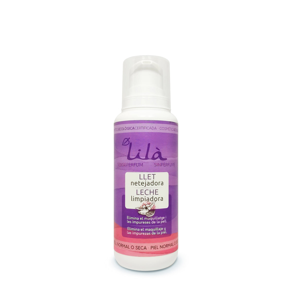 Leche Limpiadora Sin Perfume Lilà Cosmètics 250 ml