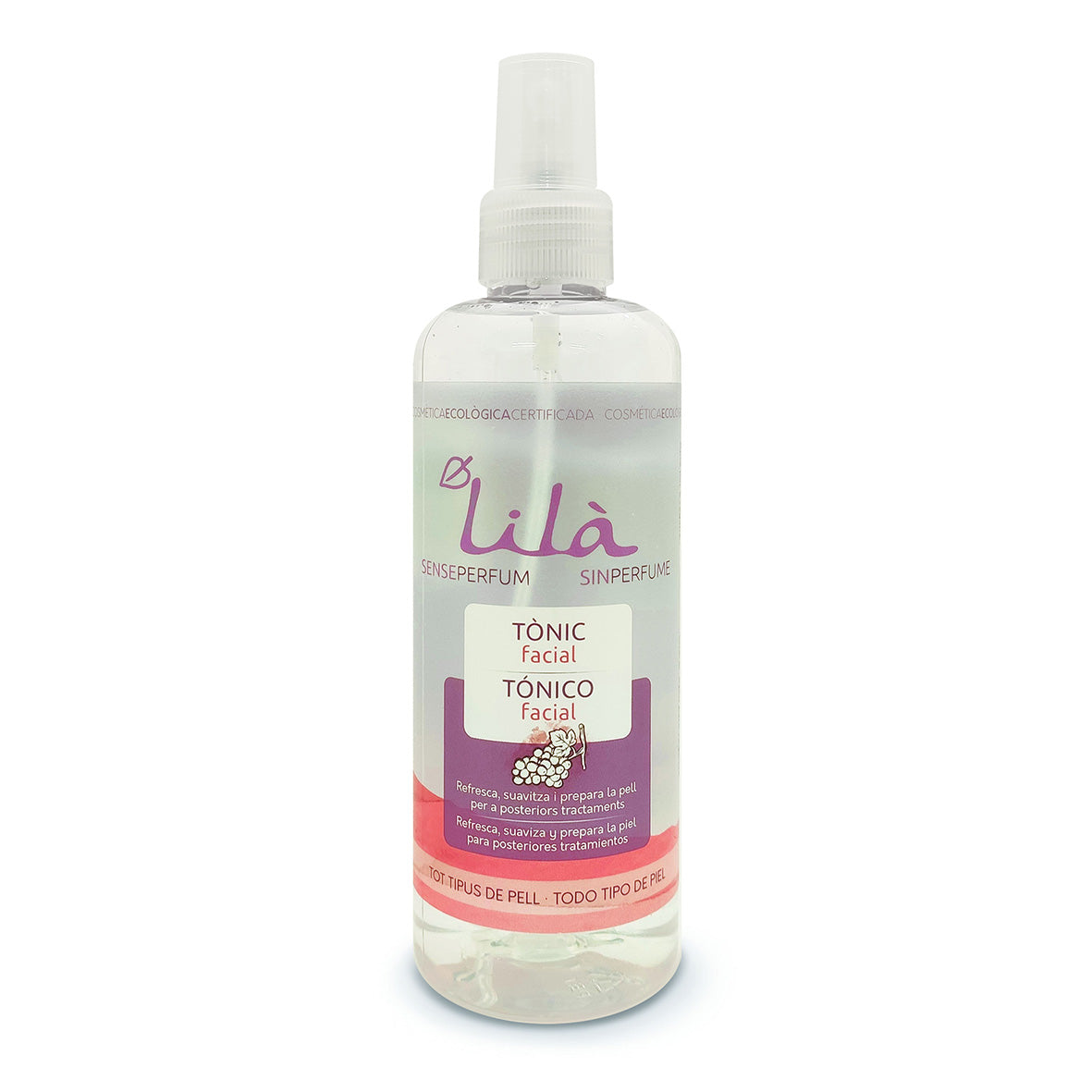 Tónico Facial Sin Perfume Lilà Cosmètics