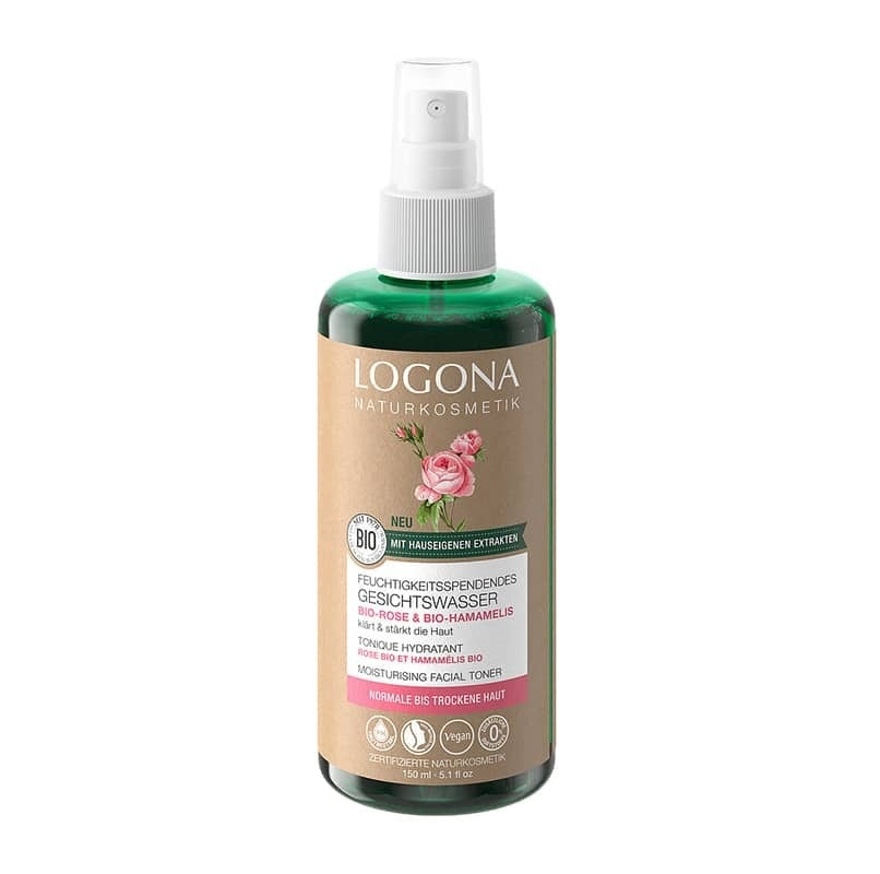 Tónico Facial Hidratante Rosa Damascena Logona