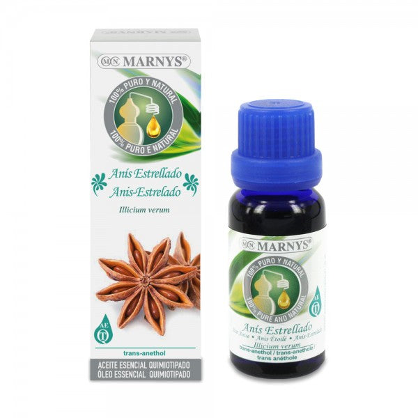 Marnys Aceite Esencial Anís Estrellado 15 ml.