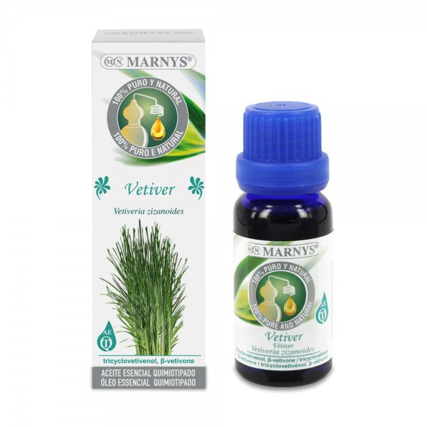Marnys Aceite Esencial Vetiver 15 ml.