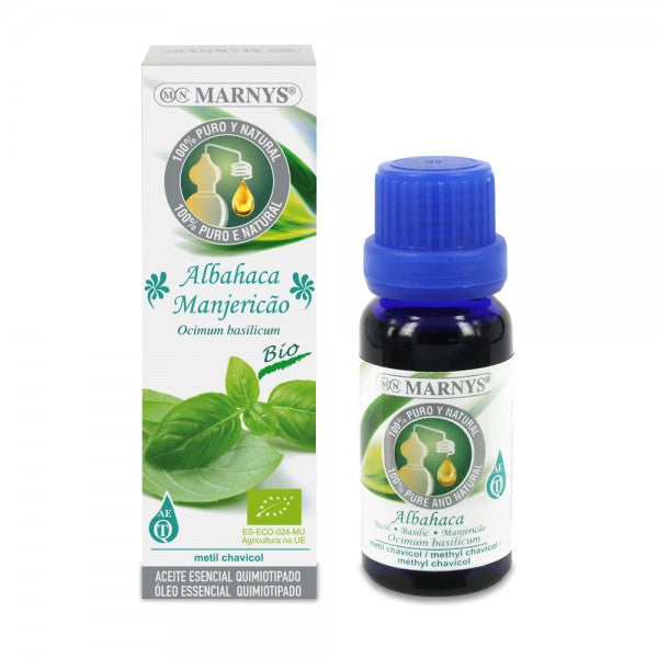 Marnys Aceite Esencial Albahaca BIO 15 ml.