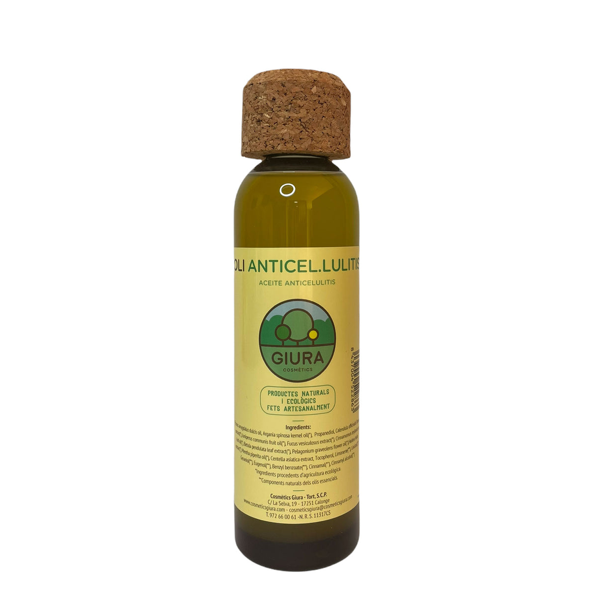 Aceite Anticelulítico Natural Giura