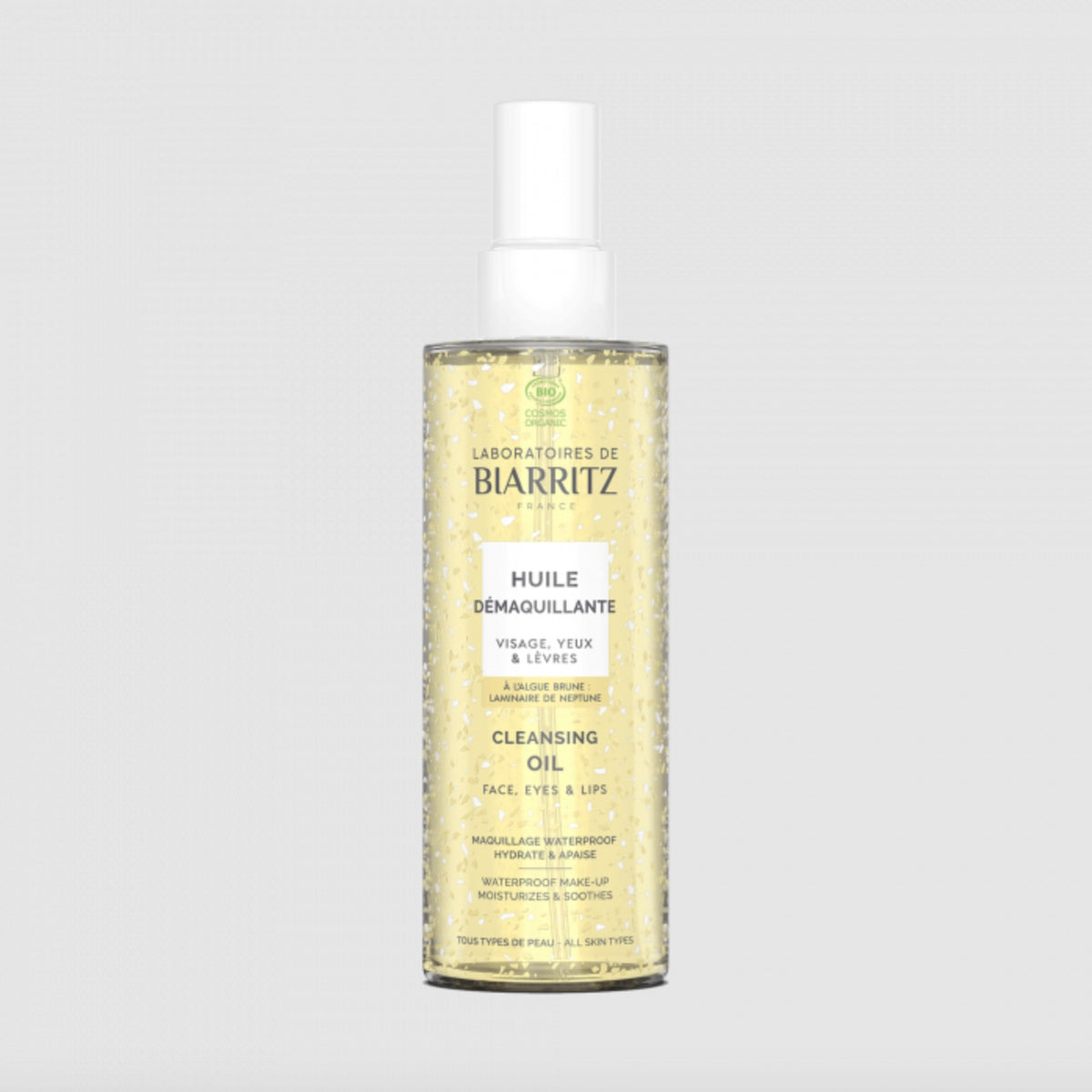 Aceite Limpiador y Desmaquillante Cara, Ojos y Labios Laboratoires Biarritz