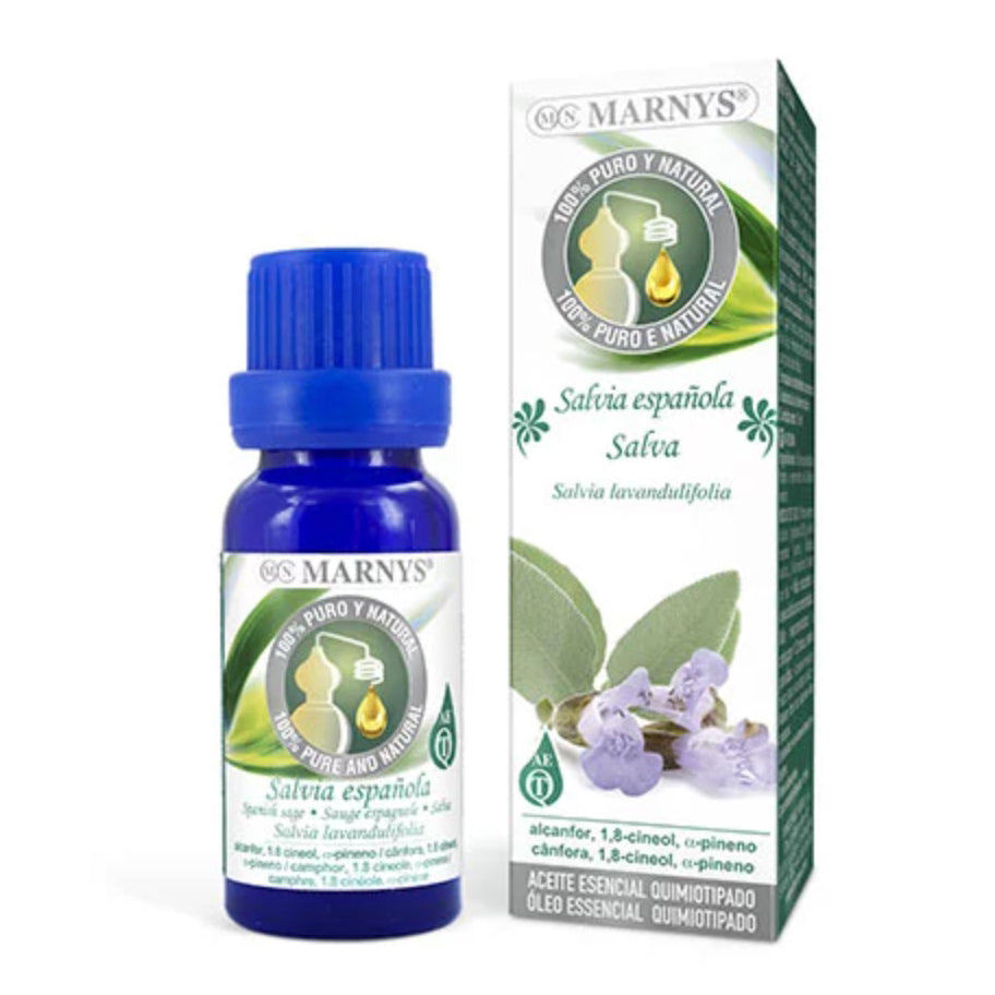 Aceite Esencial Salvia Española 15 ml. Marnys