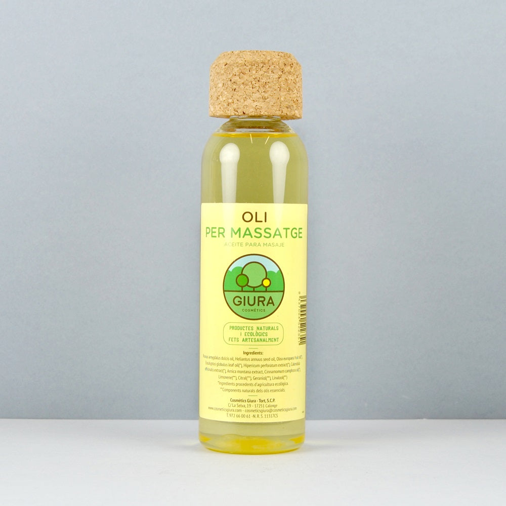 Aceite para Masaje Ecológico Giura Cosmètics